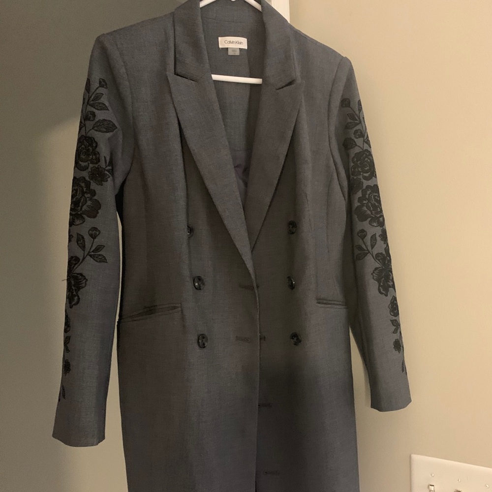 Calvin Klein Long Dress Jacket